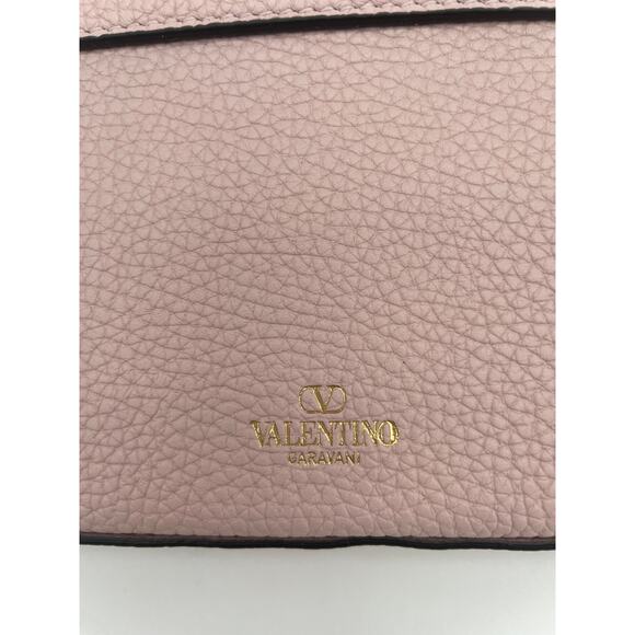 NEW VALENTINO GARAVANI ROCKSTUD BLACK LEATHER MINI CROSSBODY BAG PURSE NWT - Picture 8 of 15